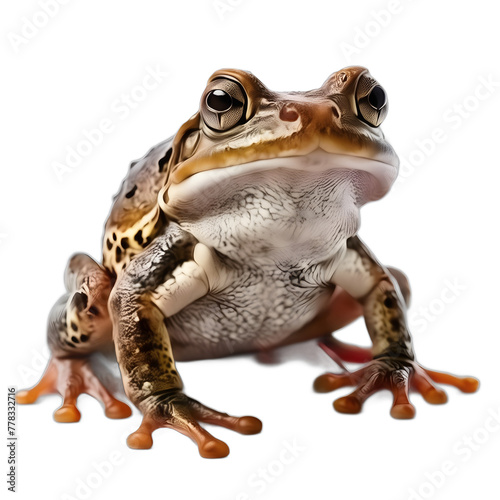 Toad isolated on transparent PNG background