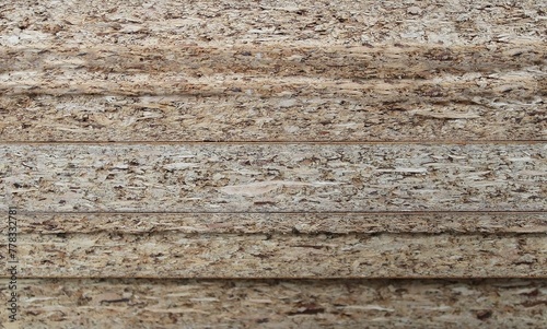 Wooden sawdust boards abstract surface