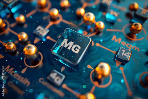 Detailed View of the Element Magnesium (Mg) on the Periodic Table: Structure, Properties, and Information