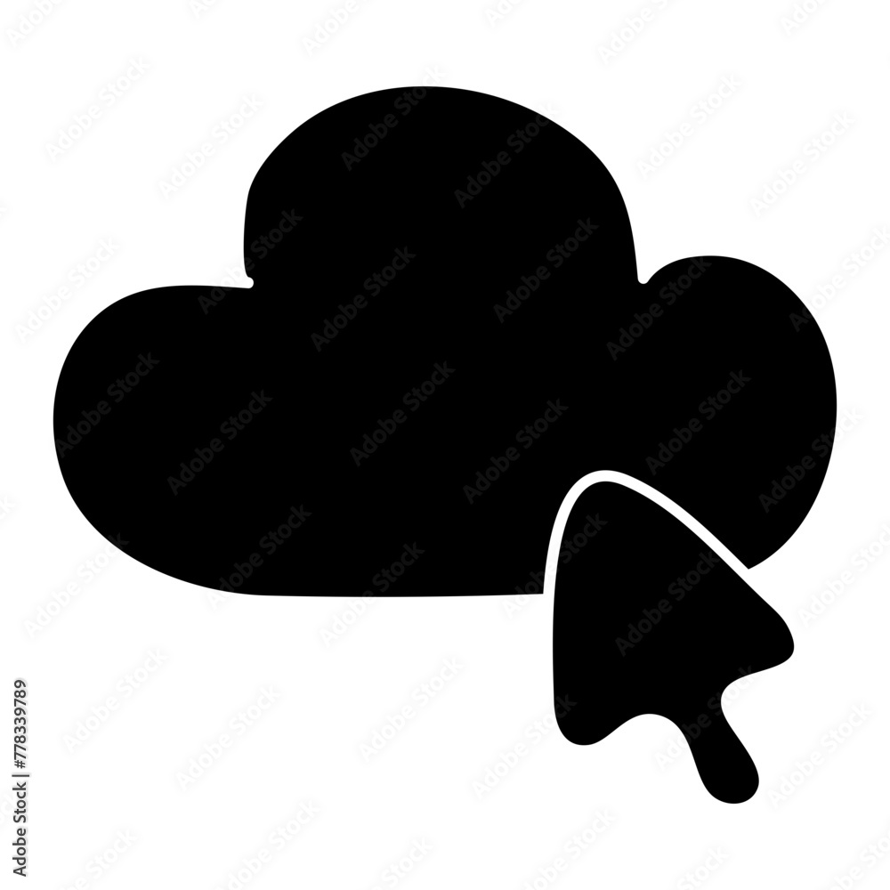 Perfect design icon of cloud
Perfect design icon of cloud