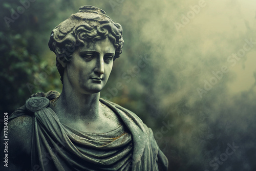 Virgil portrait ( Ancient roma poet) photo