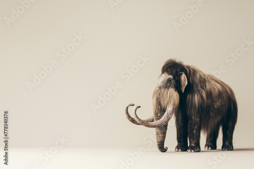 Woolly Mammoth or Mammuthus Primigenius photo
