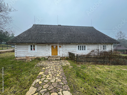 Kocjan's cottage in Rabsztyn, where Antoni Kocjan, a distinguished Polish glider designer, was born. photo