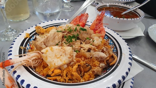 Cous Cous di Pesce al Ristorante