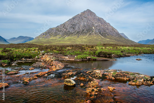 Buachaille Etive Mor, Glen Etive, Lochaber, Scotland photo