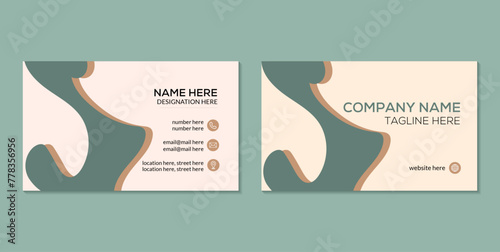 Minimalist Business Card Design