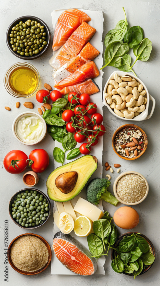 AntiPMS Diet Visual, highlighting foods that may help alleviate