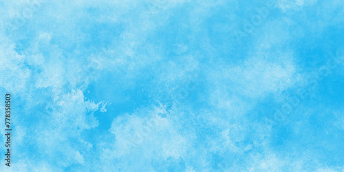 Blue sky with clouds. Sky Nature Landscape Background. The summer heaven is colorful clearing day Good weather.  bright cloud cover in the sun calm clear winter air background. 
