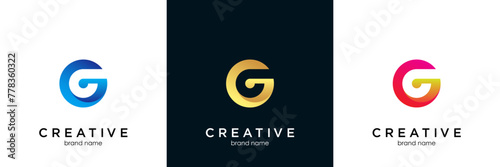 logo G icon vector