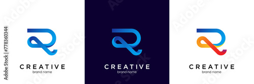 Letter R logo design inspiration
