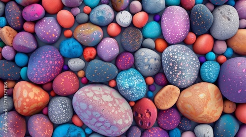 Wallpaper Mural Assorted Rocks Displaying Various Colors Torontodigital.ca