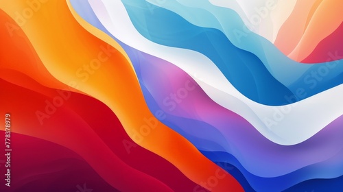 Close Up of Colorful Abstract Background
