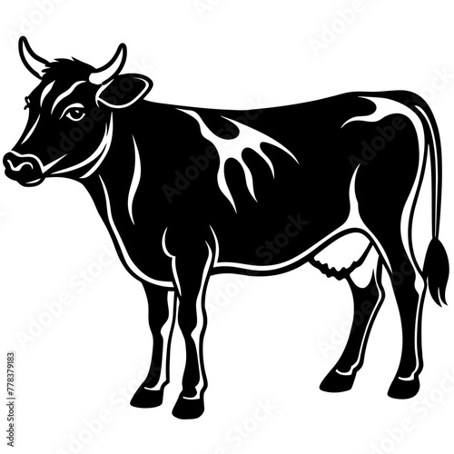  cow vector illustration 