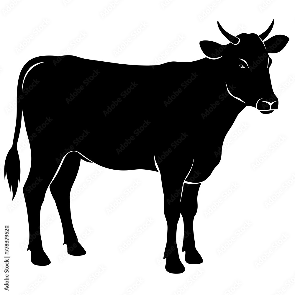     cow vector illustration
