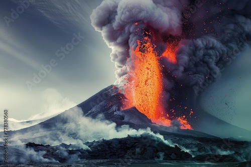Power of Volcanic Eruption