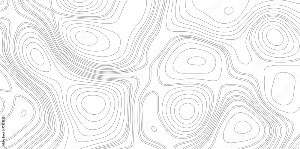 Background of the topographic map. Topographic map lines, contour background. Topographic map pattern background vector. 