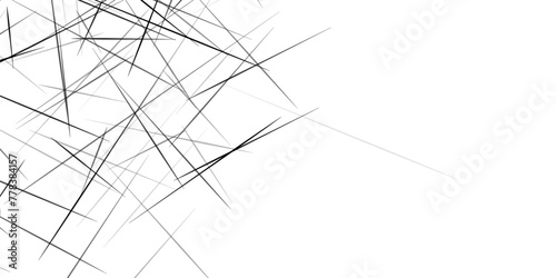 Abstract banner with an asymmetric texture. random chaotic lines of modern design. Modern, contemporary art like illustration. Vector illustration