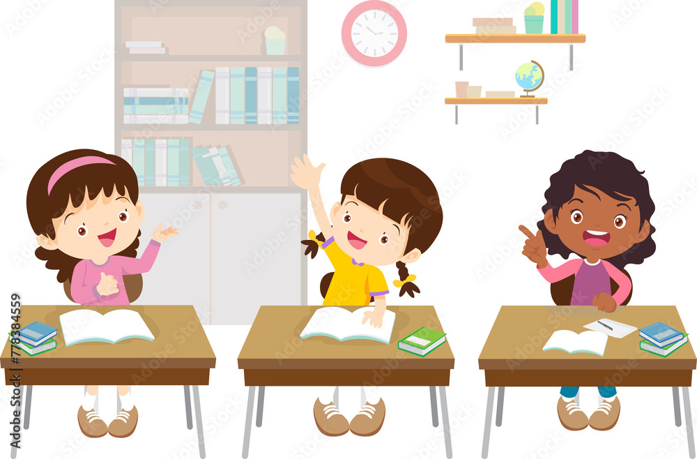 students and teacher in classroom children learning education concept students and teacher in classroom children learning education concept