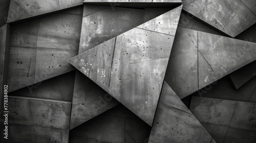 A monochromatic view of a metal structures intricate design and pattern