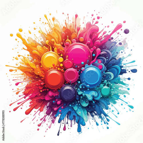abstract background with speakers