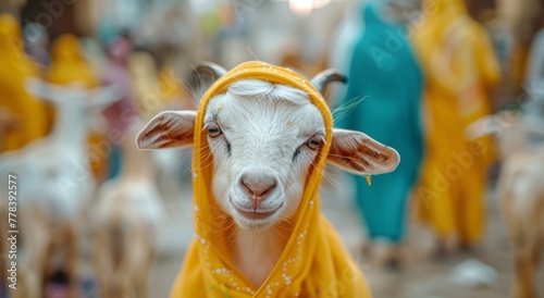 Goat Qurban Eid genrated with Ai tools