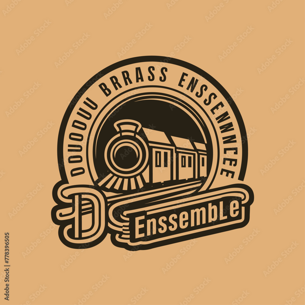 illustration of a column, Train T-shirt Design, Train Logo Design, Turmel T-shirt design illustration of a column, Train T-shirt Design, Train Logo Design, Turmel T-shirt design