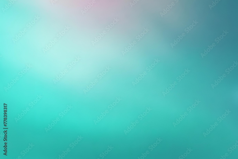 Obraz premium Abstract gradient smooth Blurred Smoke Turquoise background image
