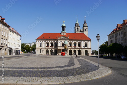 Altes Rathaus am Alten Markt in Magdeburg
