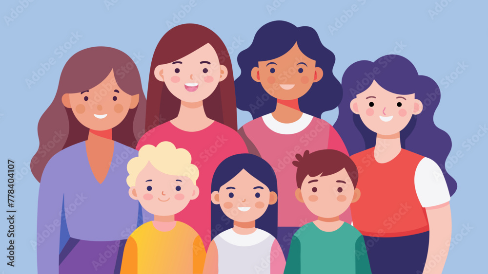 happy family vector illustration happy family vector illustration