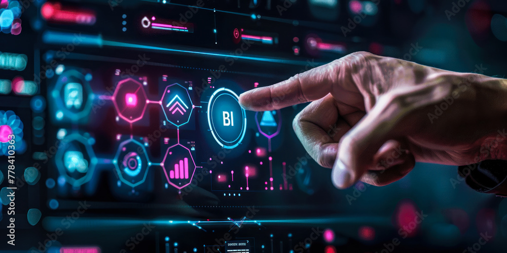 Data Analyst Activating Business Intelligence (BI) Virtual Dashboard ...