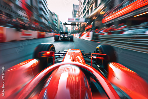 High-Speed Formula Racecar on Urban Track
