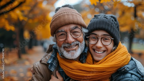 Man and Woman Posing for Picture