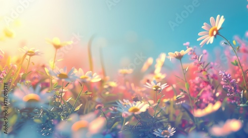 A Lush Meadow in Bloom © Alena