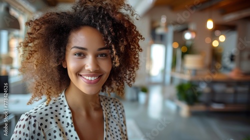 Woman Standing in Front of Plant