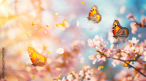 butterfly on a flower © 空. 空