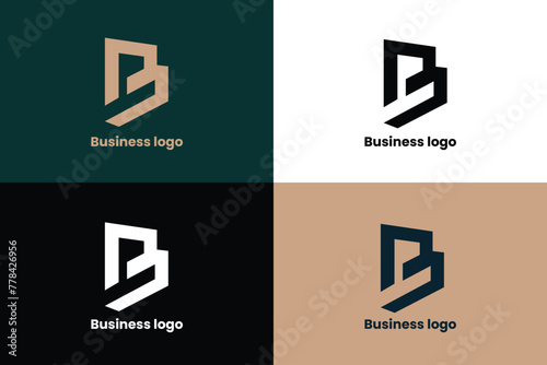letter y logo, letter b logo, letter m logo, letter bm company logo, logomark photo