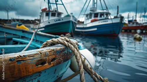 ship in the ports 
