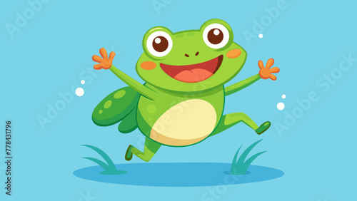 cute-frog-for-children-s-store--the-frog-is-cheerf