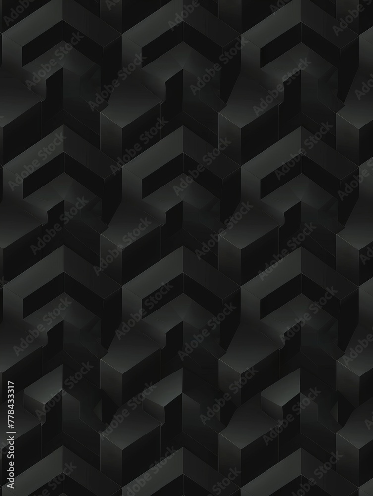 seamless pattern black and white geometric shapes with a black background seamless pattern black and white geometric shapes with a black background