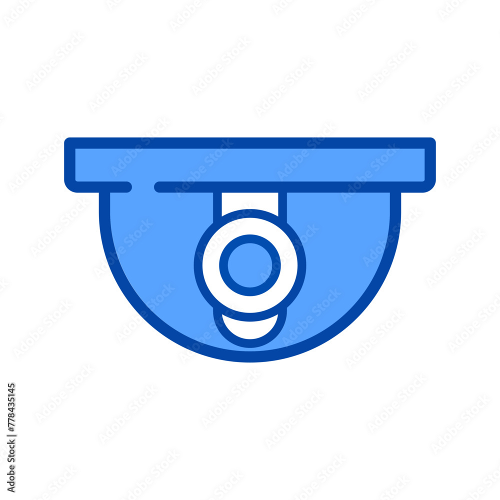 surveillance camera icon design vector template surveillance camera icon design vector template