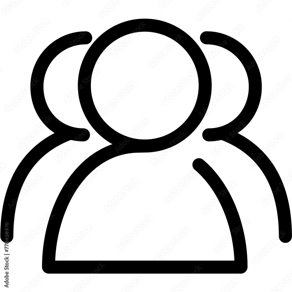 Customer service black outline icon pack Customer service black outline icon pack