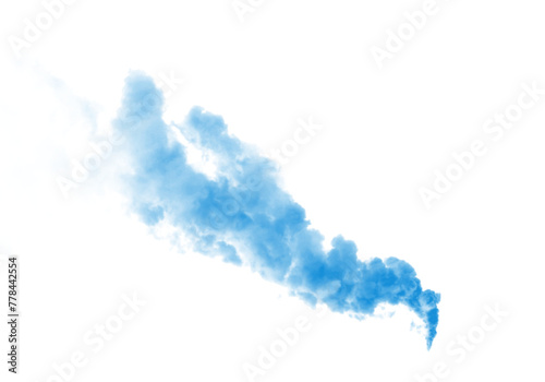 Blue Smoke Bomb Transparent PNG, Realistic Smoke, Smoke Bomb PNG, Smoke Bomb Photography Element