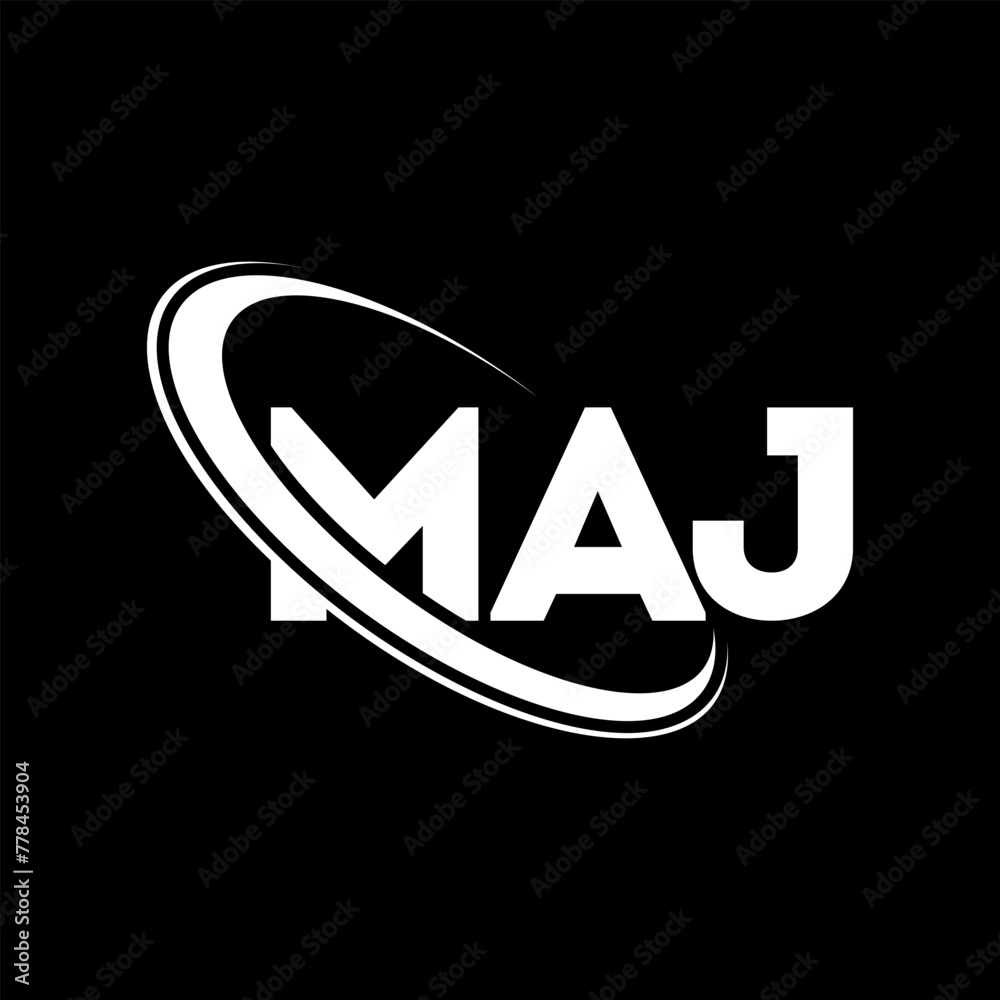 MAJ logo. MAJ letter. MAJ letter logo design. Initials MAJ logo linked with circle and uppercase monogram logo. MAJ typography for technology, business and real estate brand. MAJ logo. MAJ letter. MAJ letter logo design. Initials MAJ logo linked with circle and uppercase monogram logo. MAJ typography for technology, business and real estate brand.