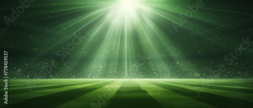 green grass background with light shining through it