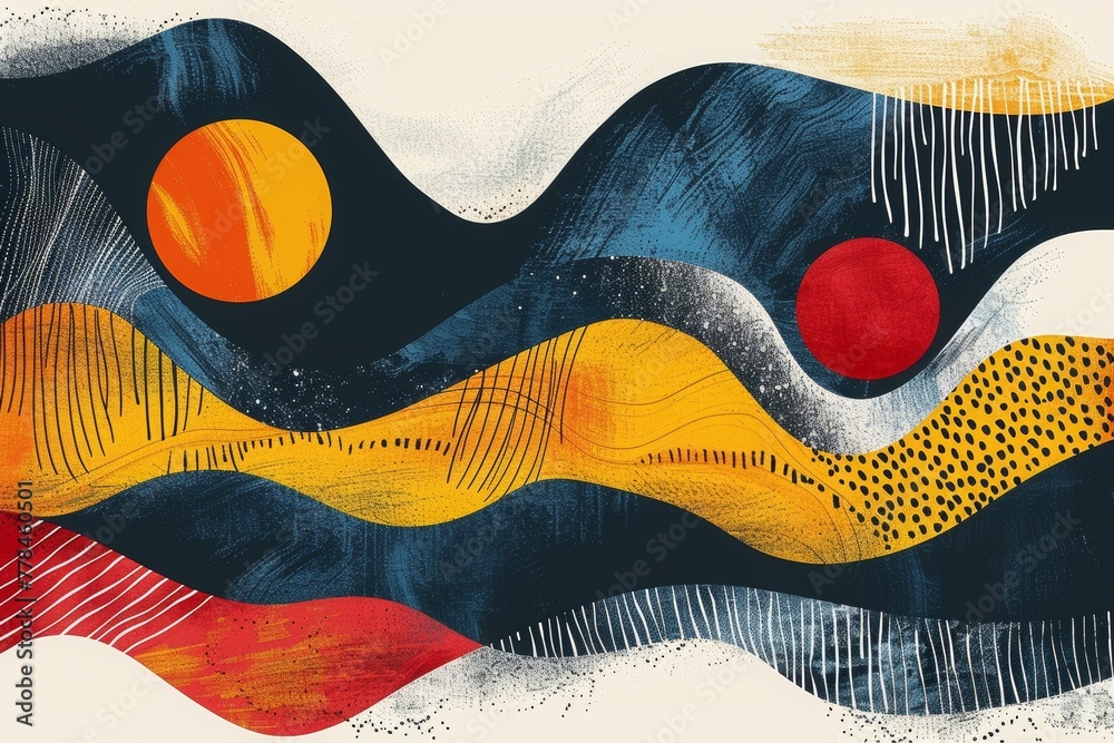 Obraz premium tailoring handmade background tamplate for presentation, AI generated