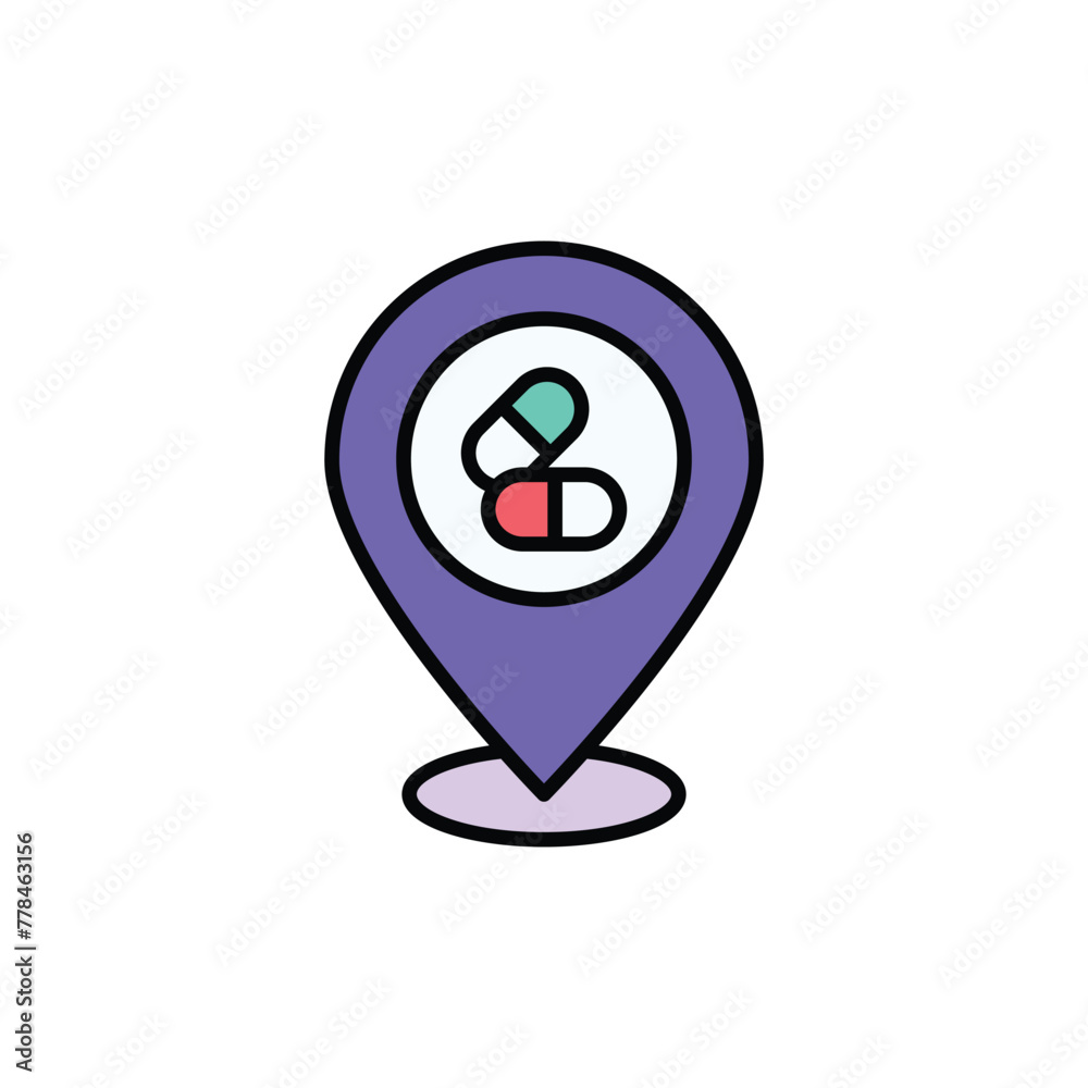 Placeholder icon design with white background stock illustration Placeholder icon design with white background stock illustration