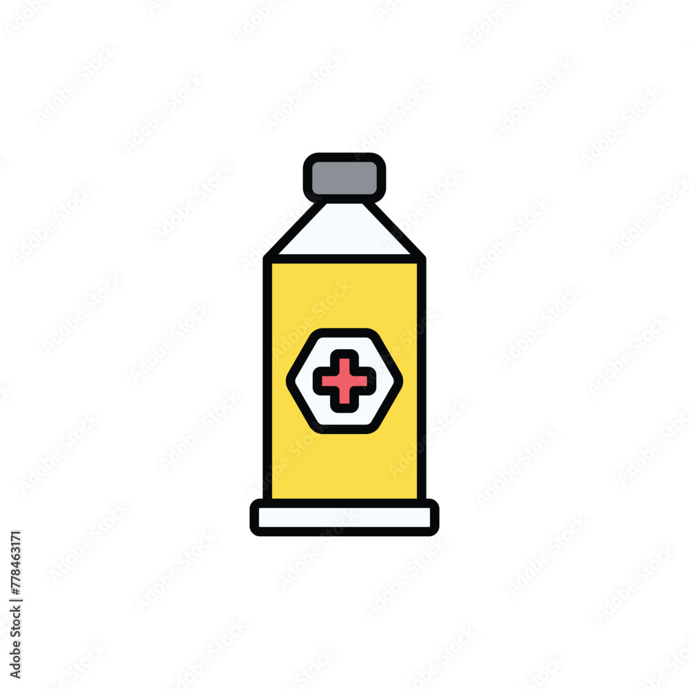 Paste icon design with white background stock illustration Paste icon design with white background stock illustration