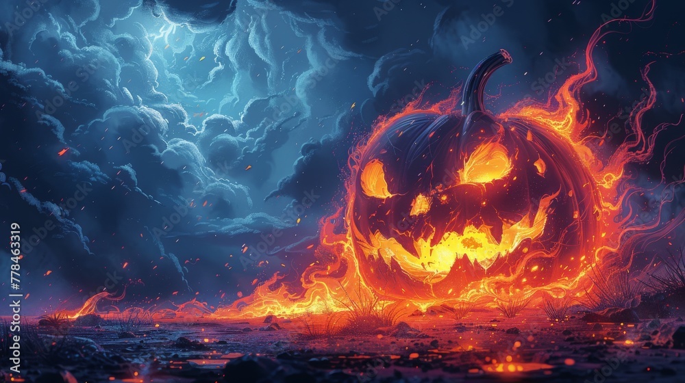 Hellish Halloween Blaze Hellish Halloween Blaze