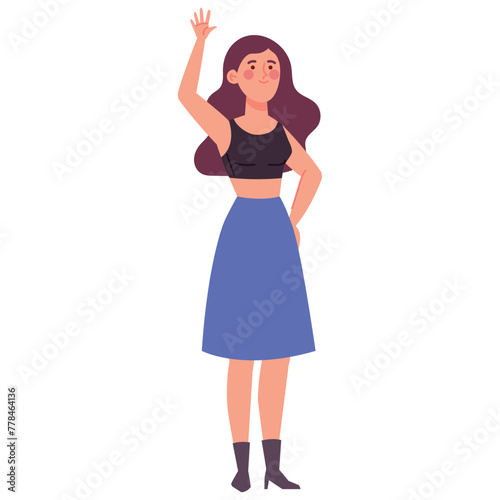 stag party young woman