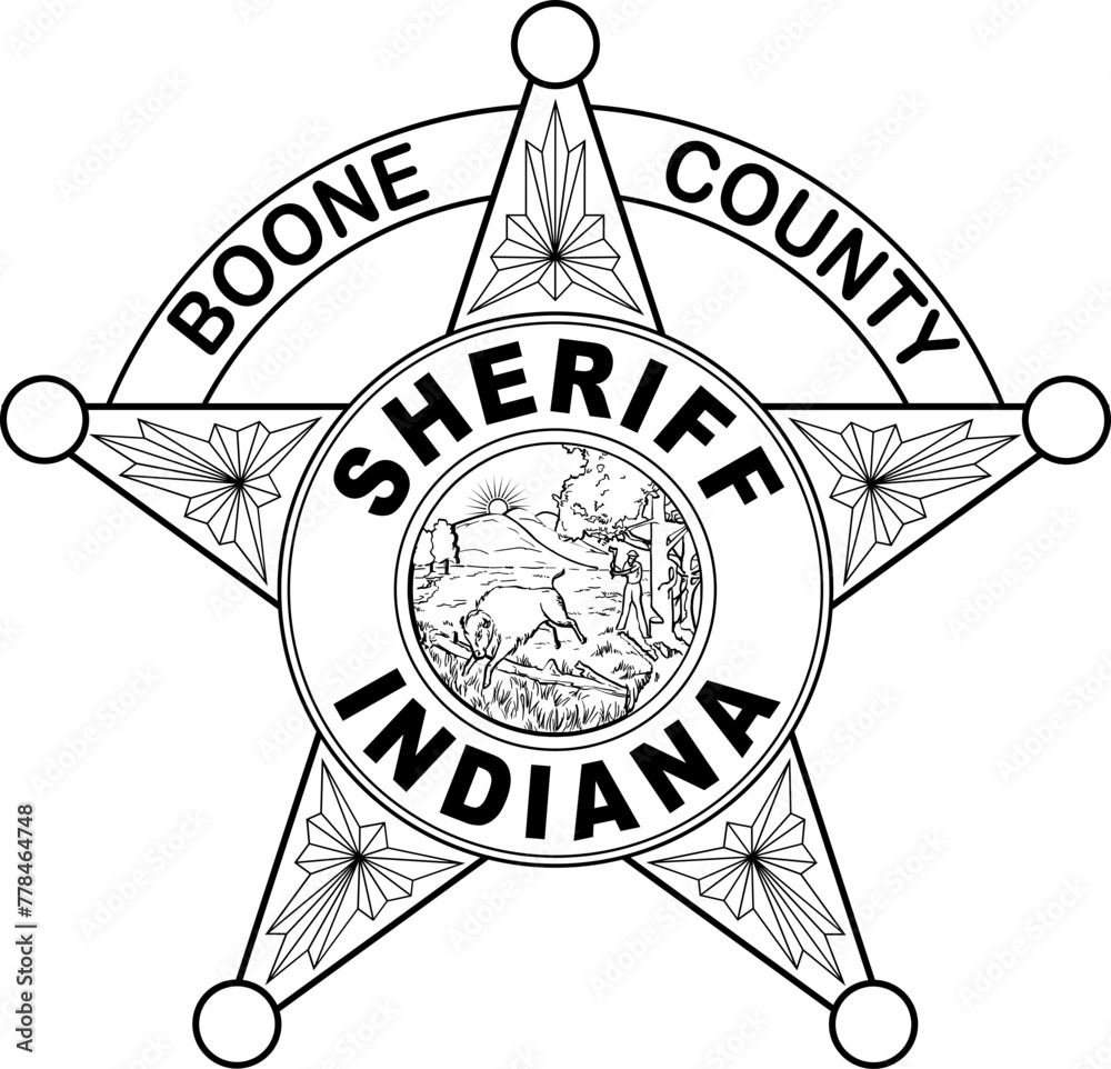 sheriff star, sheriff badge, template, 5 star badge, 5 pointed, custom, law enforcement, le, patch, emblem,
insignia, vector svg, star badge, seal, outline, line art, cut file, black, white, cricut, l